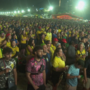 Copacabana veste-se de verde e amarelo para acompanhar estreia do Brasil no Mundial