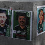 Cartazes com desaparecidos ao estilo dos cromos do Mundial alertam para criminalidade em Guadalajara
