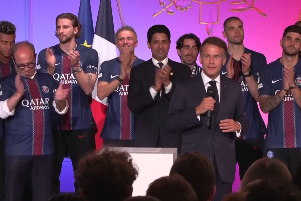 “Esta equipa do PSG é a melhor da Europa”: Macron felicita vencedores da Liga dos Campeões em Paris