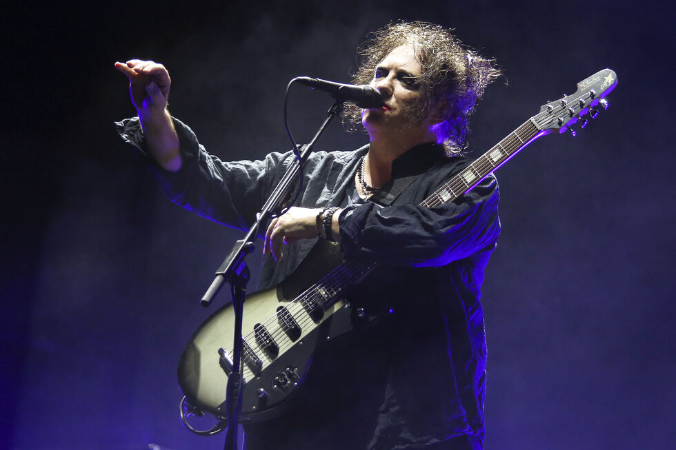 Os The Cure, liderados pelo carismático vocalista e escritor de canções Robert Smith, atuam este fim de semana no North Festival, na Maia