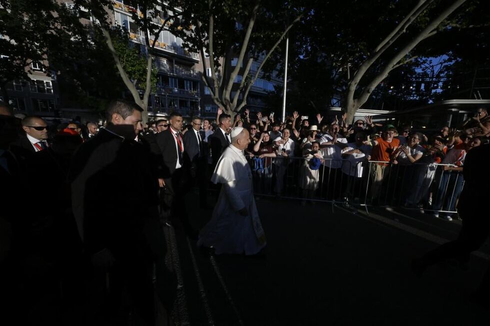 Papa Leão XIV em Madrid