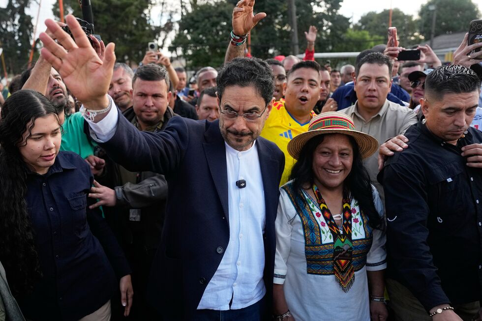 Iván Cepeda, candidato às eleições presidenciais na Colômbia
