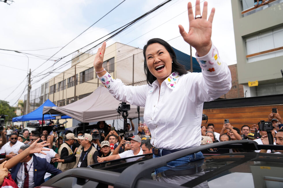 Keiko Fujimori é filha do antigo presidente Alberto Fujimori