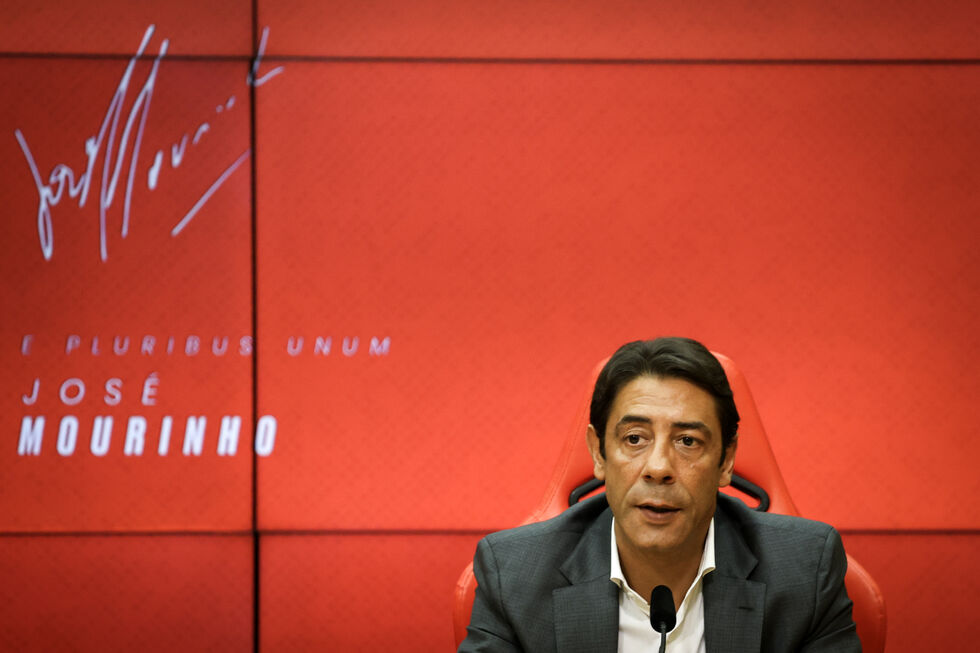 Rui Costa, presidente do Benfica