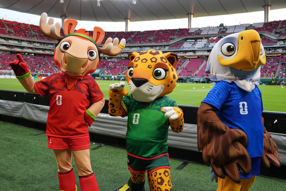 Mascotes do Mundial2026