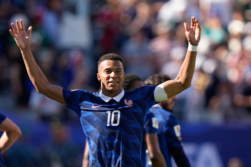 Kylian Mbappé conta 14 golos em Mundiais