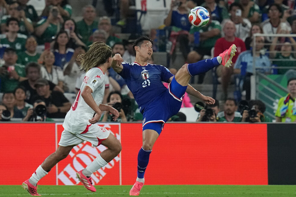 Japão goleou a Tunísia no Mundial'2026