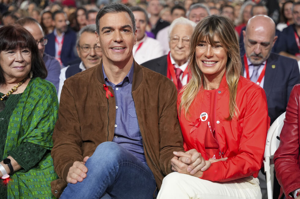 Pedro Sánchez e Begoña Gómez