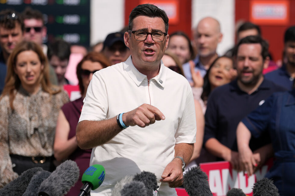 Andy Burnham, candidato à sucessão de Keir Starmer