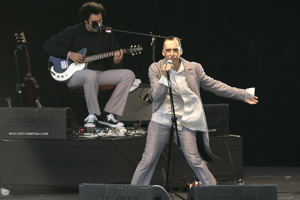 Arnaldo Antunes integrou o trio Tribalistas e integra o cartaz com concerto a 30