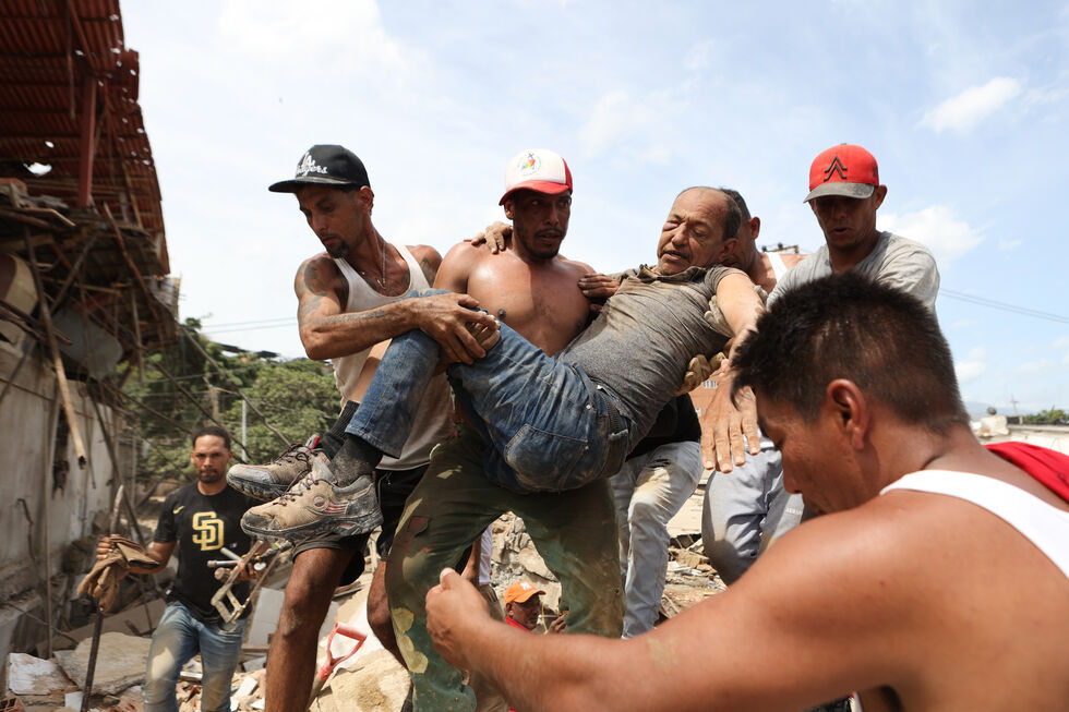 La Guaira foi a zona mais afetada pelos sismos na Venezuela