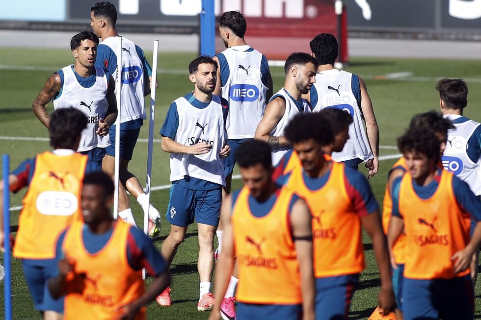 Treino de Portugal durante o Mundial2026