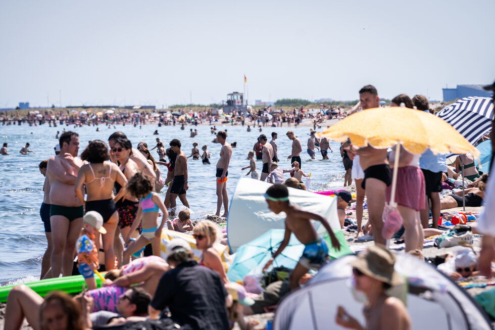 Praia em Copenhaga