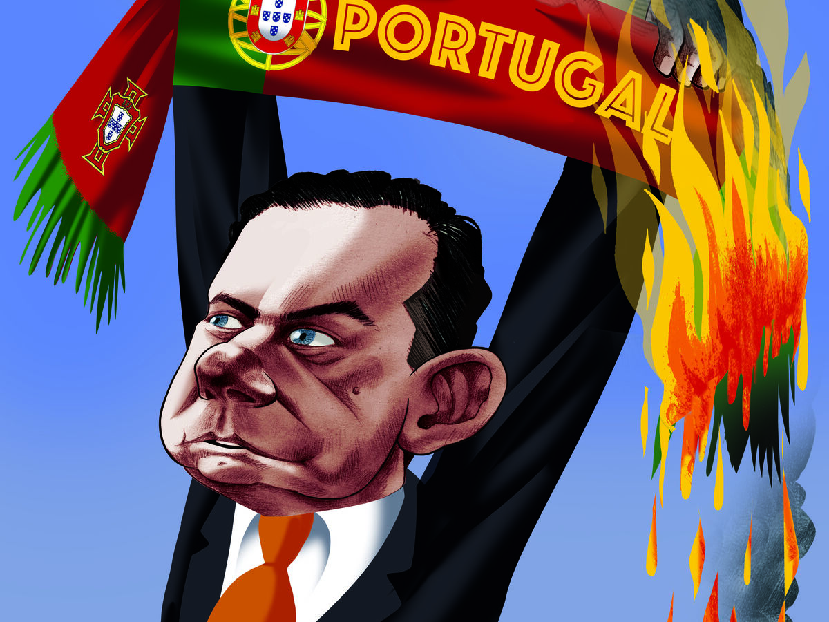 O cartoon de Vasco Gargalo da edição 1158