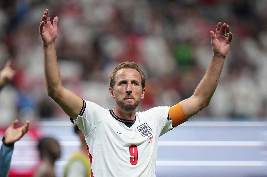 Harry Kane, capitão de Inglaterra