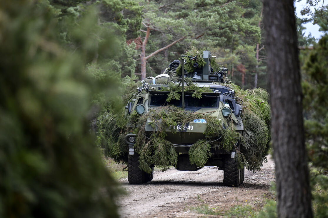 Exercícios militares em Gotland