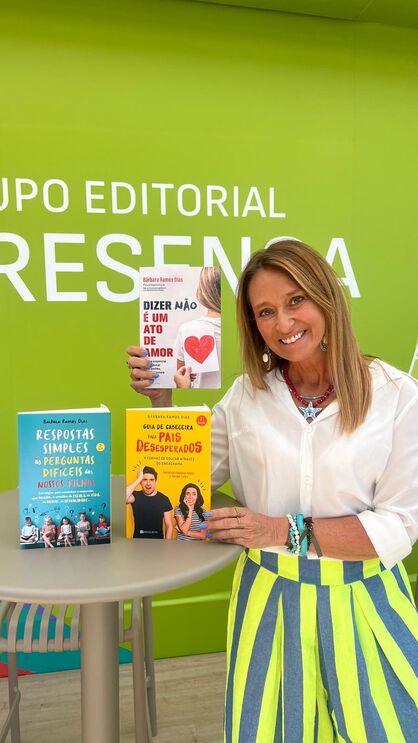 Bárbara Ramos Dias apresenta os seus livros sobre parentalidade e relações