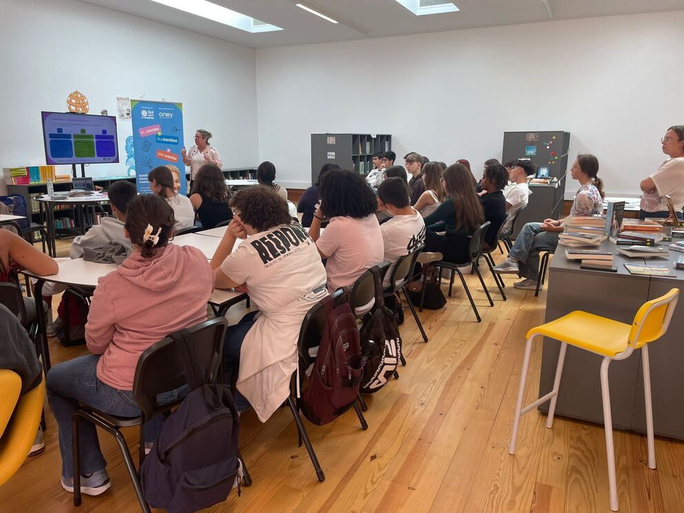 Oney e Sol Sem Fronteiras realizaram ação de literacia financeira para alunos