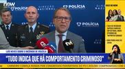 <![CDATA[ Luís Neves e o incêndio de Vouzela: "Tudo indicia comportamento criminoso" ]]>