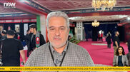 <![CDATA[ Gritos de "Morte à América" no funeral de Ali Khamenei em Teerão ]]>