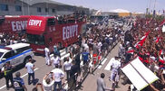 <![CDATA[ Milhares recebem seleção egípcia em festa no regresso do Mundial ]]>