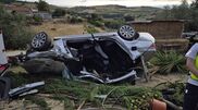 <![CDATA[ A imagem do acidente: despiste seguido de capotamento fatal para Manú, antigo jogador do Benfica ]]>