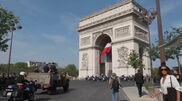 <![CDATA[ Tropas e aeronaves militares europeias participam no Dia da Bastilha em Paris com demonstração de apoio à Ucrânia ]]>