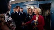 <![CDATA[ Líderes internacionais chegam a Kiev para assinalar o Dia do Estado da Ucrânia ]]>