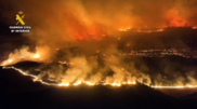 <![CDATA[ Incêndio fora de controlo: imagens aéreas mostram rastro de destruição em Saragoça ]]>