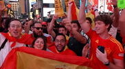 <![CDATA[ "Fiesta roja" em Times Square para celebrar vitória da Espanha no Mundial'2026 ]]>