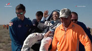 <![CDATA[ Tripulação espacial russo-americana aterra em segurança no Cazaquistão ]]>