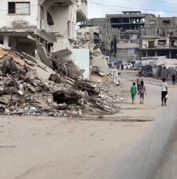 É assim que está a Cidade de Gaza quando se assinalam mil dias de guerra