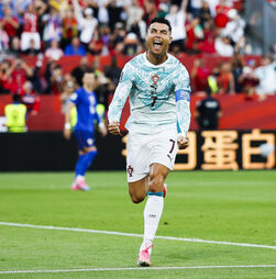 O impressionante gráfico do ritmo cardíaco de Cristiano Ronaldo nos momentos-chave do Portugal-Croácia