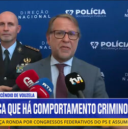 Luís Neves e o incêndio de Vouzela: 'Tudo indicia comportamento criminoso' 