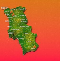 Este é o ponto de situação dos incêndios em Portugal