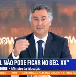 Ministro da Educação defende que novo método de avaliação dos exames nacionais 'será o processo mais transparente de sempre'