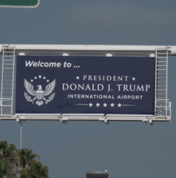 Trump dá nome ao aeroporto onde aterrou a Seleção Nacional para o Mundial 2026
