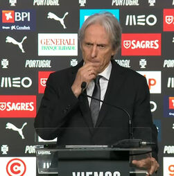 O momento de Jorge Jesus que provocou uma gargalhada geral na sala de imprensa