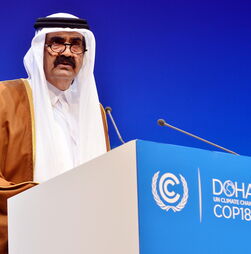 Qatar anuncia morte do antigo emir xeque Hamad