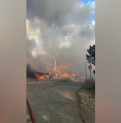 Maior incêndio residencial da história moderna da Noruega destrói mais de 100 casas