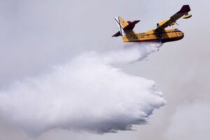 Espanha disponibiliza Canadair para apoiar combate aos incêndios 