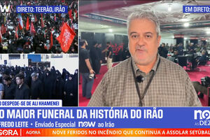 "Irão dá uma resposta política firme aos EUA", Alfredo Leite no Irão para o funeral de Ali Khamenei