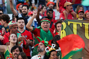 Adeptos portugues preparados para sofrer