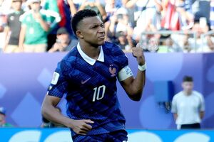 Kylian Mbappé, avançado francês 
