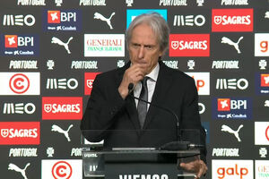 O momento de Jorge Jesus que provocou uma gargalhada geral na sala de imprensa