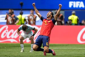 Espanha apura-se para as meias-finais após golo de Merino contra a Bélgica