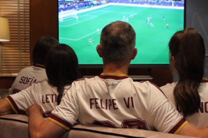 Família real espanhola celebra apuramento de Espanha para a final do Mundial