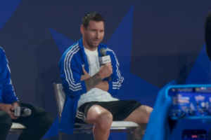 "É uma loucura": Messi reage à fotografia viral com Lamine Yamal em bebé