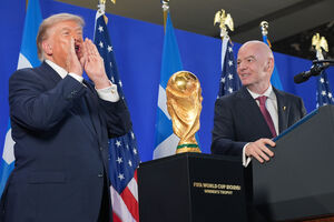 Donald Trump e Gianni Infantino