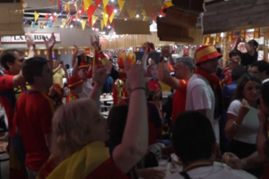 Festa espanhola já começou em Nova Iorque antes da final com a Argentina